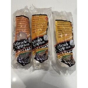 1993 Vtg Miracle Mop Refill Ingenious Designs Inc USA‎ Sealed
